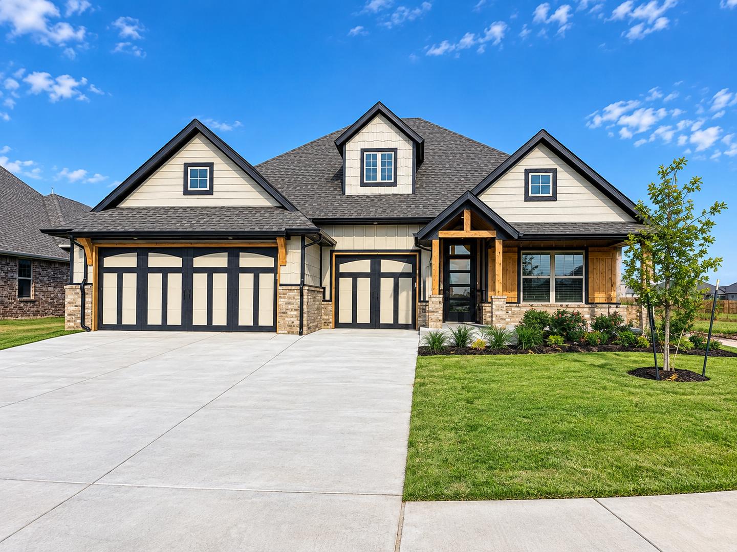 Craftsman-style home in the Oklahoma City metro service area